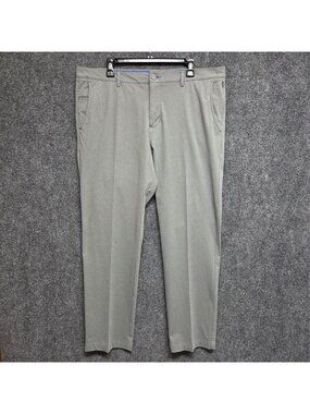 Twillory Pants Mens 38x30 Gray Tailored Fit Performance Fabric Chino Golf Casual